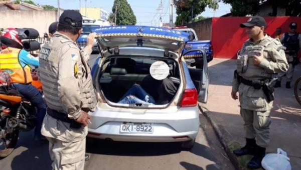 Adolescente é perseguido e amarrado com corda após sequência de roubos em Araguaína