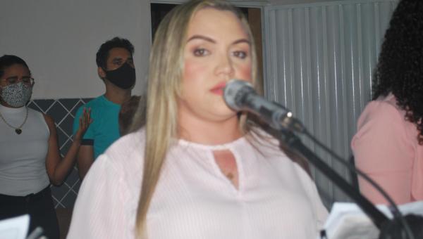 Adriana Gomes é escolhida como presidente da Câmara Municipal de vereadores de Xambioá