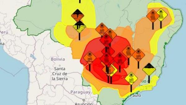 ALERTA: Onda de calor faz Inmet emitir alerta para risco de morte em parte do Brasil