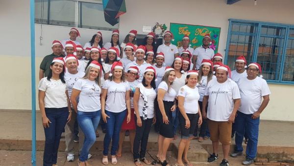 ANANÁS: Coral formado por servidores do Colégio Estadual Getúlio Vargas homenageia comunidade nas redes sociais com vídeo de natal