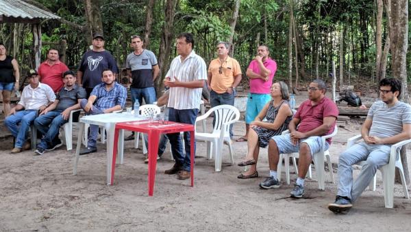 ANANÁS: Deputado Fabion é recebido por líderes ananaenses na Chácara 3 Irmãos