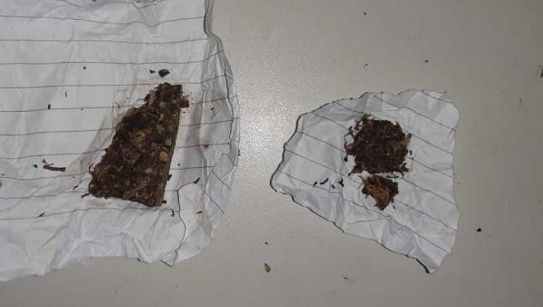 ANANÁS: Homem é detido por porte de drogas