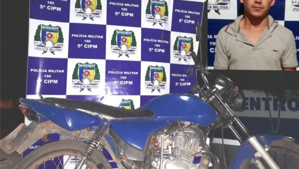 Ananás: Homem é Preso Após Ser Flagrado com Motocicleta Adulterada