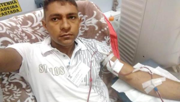 ANANÁS: homem faz campanha a procura de um doador de rim