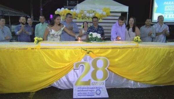 ANGICO: município festeja segunda noite em comemoração pelos 28 anos de emancipação