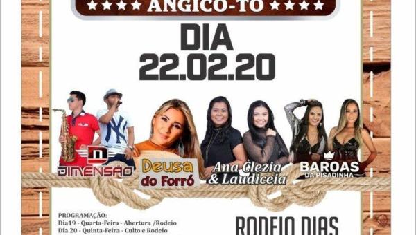 Angico comemora 28 anos de emancipação política com rodeio, shows, desfile e cavalgada