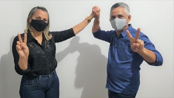 ANGICO: Raimunda Reis anuncia Cleofan como pré-candidato a vice-prefeito e declara “sonhamos juntos em construir uma grande história para o município”
