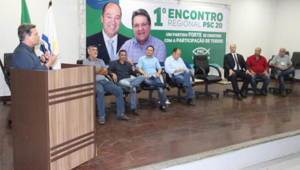 Ao lado do Governador do Rio e do Pastor Everaldo, Damaso diz que PSC será um dos maiores partidos do Tocantins 