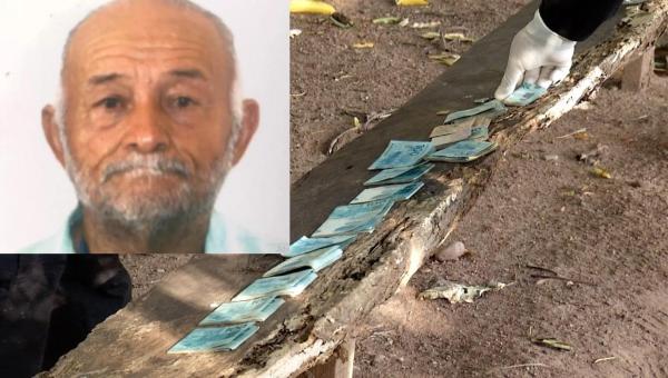 Aposentado de 77 anos é encontrado morto com mais de R$ 33 mil no bolso