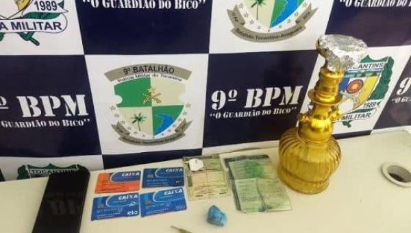 ARAGUATINS: Hóspede de hotel é preso por tráfico de drogas