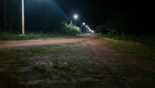 ARAPOEMA: Povoado Zé Preto recebe reposição de luminárias e lâmpadas