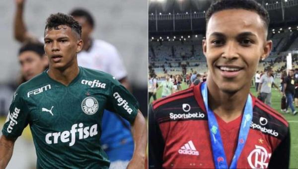 Atacantes, Gabriel Veron e Lázaro se reencontram após parceria na Sub-17