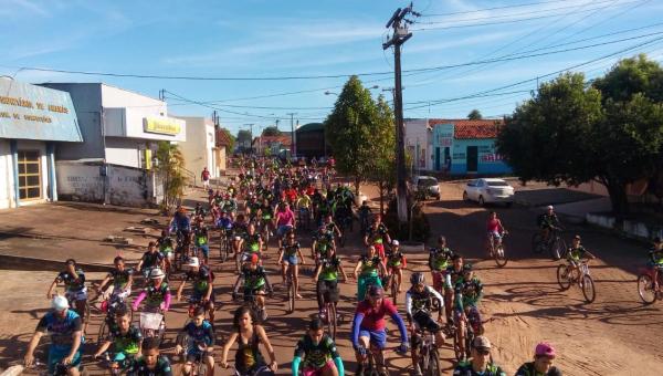 CICLISMO:  evento de Ananás e Riachinho reúne centenas de participantes