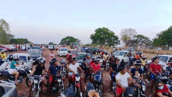 Comunidade celebra início da corrida eleitoral com carreata para apoiar Wesley do Capixaba em Presidente Kennedy