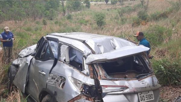 Acidente próximo à Arraias no sudeste do Tocantins mata motorista do Senador Irajá