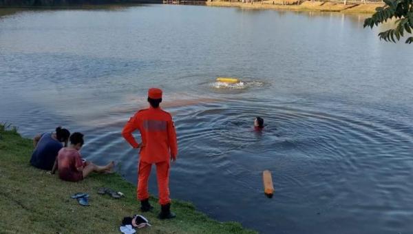 Adolescente morre afogado em lago com quatro metros de profundidade