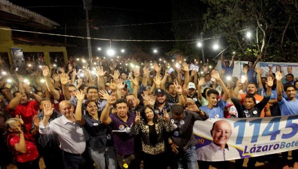 Lázaro Botelho e Valderez realizam grande reunião em Babaçulândia