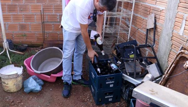 Agentes de endemias de Gurupi percorrem setor Bela Vista no combate à dengue

 