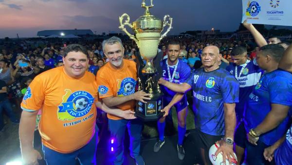 Amélio Cayres prestigia final do Copão Tocantins de Futebol Amador