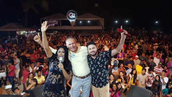Aniversário de 61 anos de idade do ex-prefeito Wilson Saraiva agitou Ananás 