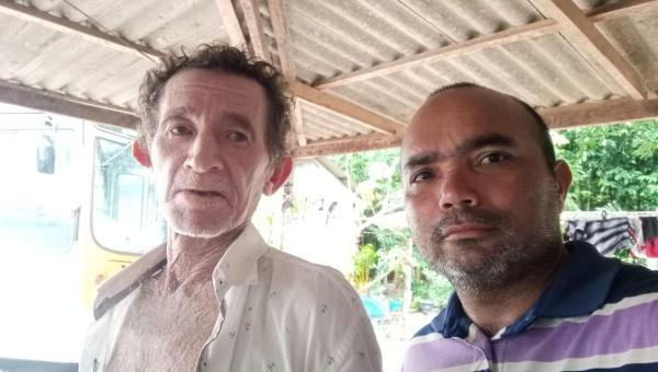 Após repercussão de matéria do Correio do Bico familiares localizam idoso de Augustinópolis morando no Amazonas 