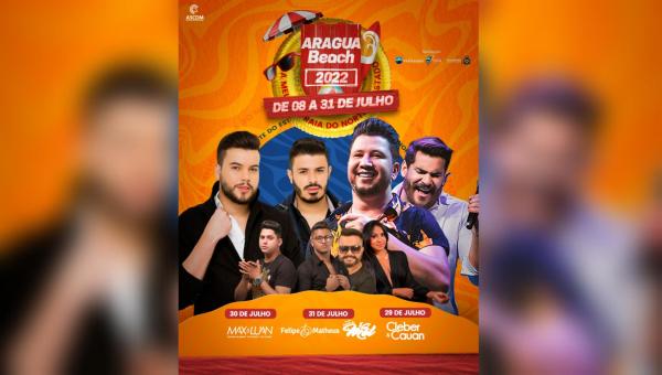 Araguanã se despede do verão 2022 com grandes atrações musicais