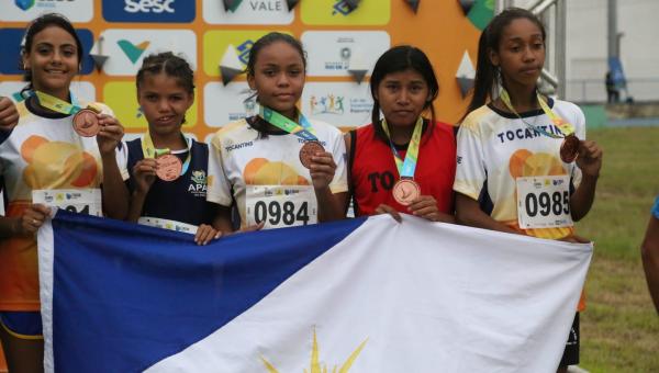 Atletismo tocantinense conquista quatro medalhas nos Jogos Escolares Brasileiros 2022