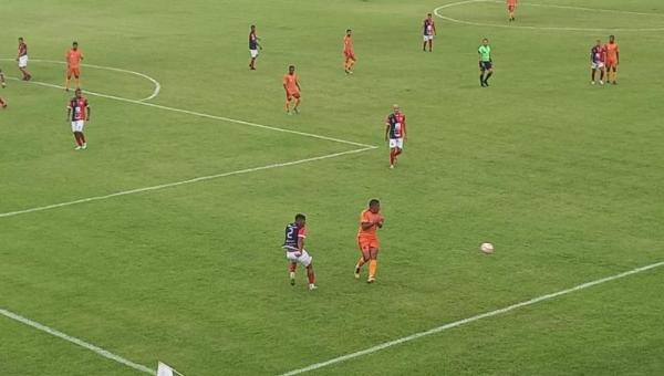 Bela Vista, mesmo com um jogador a menos em campo, empata com o Capital no Campeonato Tocantinense
