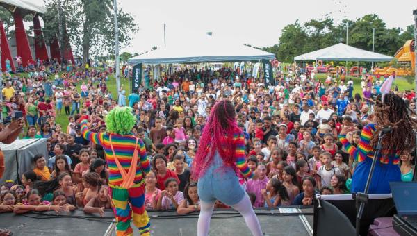 Caça aos ovos, sorteio e muita música marcam o domingo de Páscoa de Araguaína