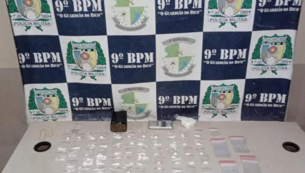 Casal é presp por tráfico de drogas em AugustinópoliS