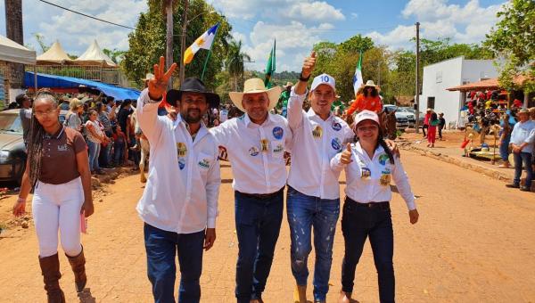   Cavalgada da Integração encerra festividades agropecuárias em Nazaré no Bico do Papagaio