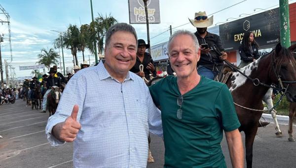 César Halum participa da cavalgada de Paraíso do Tocantins e destaca importância do agro para a economia