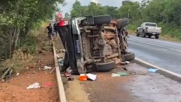 Colisão fatal na BR-153 deixa duas vítimas em Wanderlândia, no Norte do Tocantins


