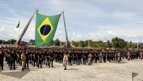 Com apoio de Valderez os Mil Soldados que ingressaram na PM /TO farão curso de formação 