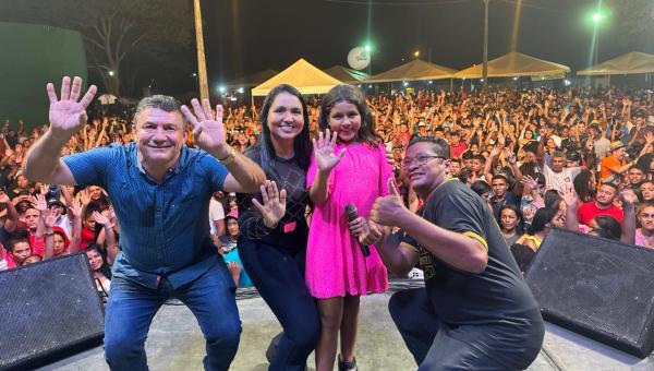 Com emenda parlamentar de Vanda Monteiro, Expo Taquari reúne multidão durante show de Thiago Jhonathan