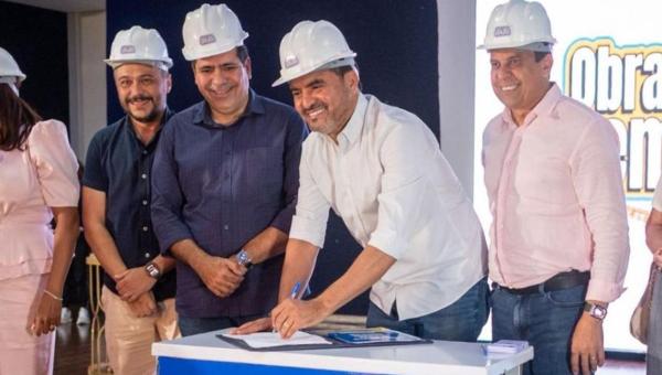 Com governador e secretário da Educação, Marcus Marcelo participa de eventos em Araguaína