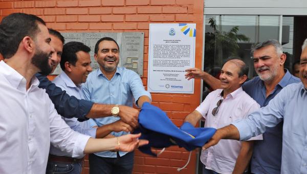 Com investimento de quase R$ 3 milhões, governador Wanderlei Barbosa inaugura reforma e ampliação de escola estadual em Bom Jesus do Tocantins