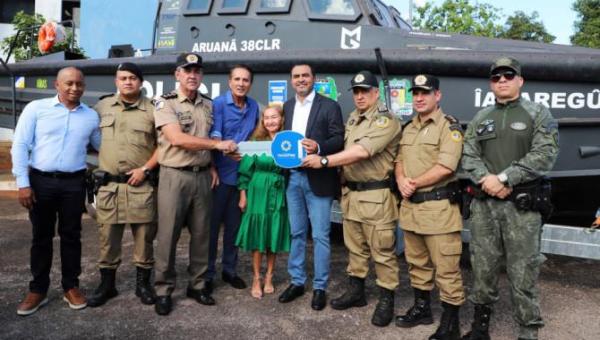 Com investimento de R$ 23,6 milhões, governador Wanderlei Barbosa entrega equipamentos à Polícia Militar e inaugura Sala de Situação