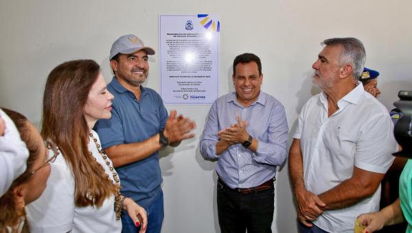 Com investimento de R$ 4,1 milhões, governador Wanderlei Barbosa inaugura reforma e ampliação de colégio estadual em Buriti do Tocantins
