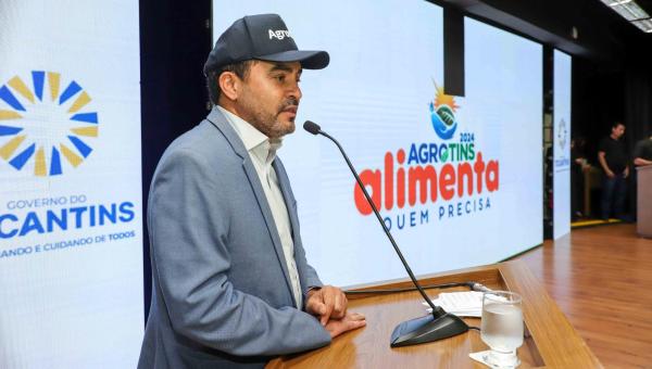 Com o tema Bioeconomia e a participação de 900 expositores, governador Wanderlei Barbosa lança oficialmente a Agrotins 2024