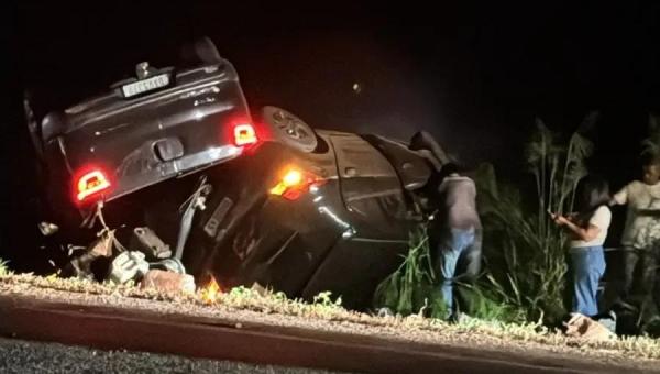 Criança morre após acidente com quatro carros na BR-010