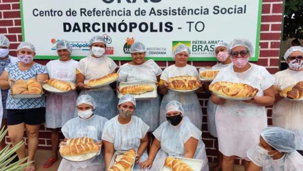 Curso em panificação em é realizado em Darcinópolis