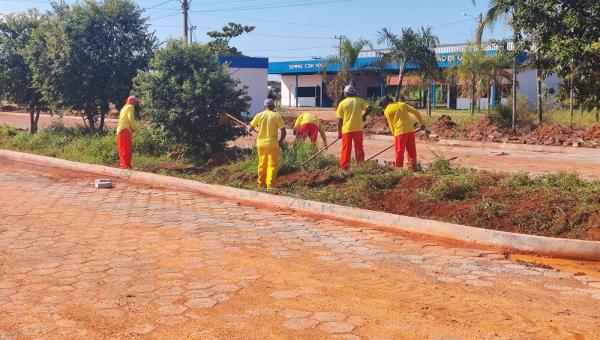 Custodiados do Sistema Penal prestam serviços na preparação da Agrotins 2024