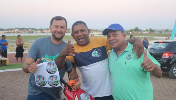 Davi Bento movimenta Orla de Filadélfia com grande mobilização política 