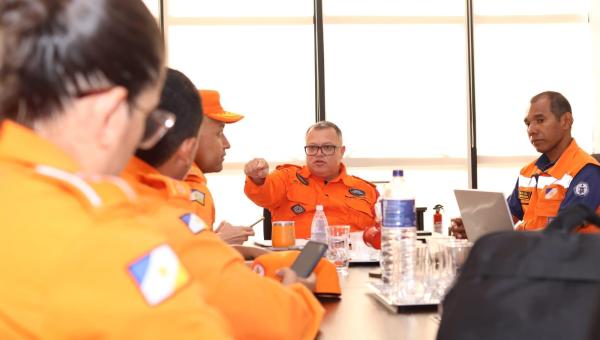 Defesa Civil Estadual promove reunião técnica com municípios para orientações em situações de emergência durante estiagem