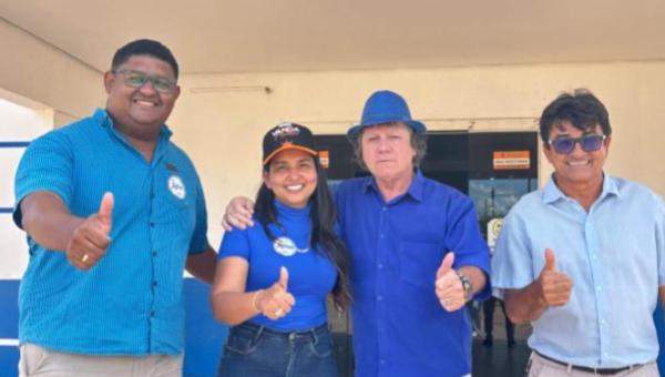 Deputada Vanda Monteiro cumpre agenda em Colinas e confirma R$ 1 milhão para a saúde do município