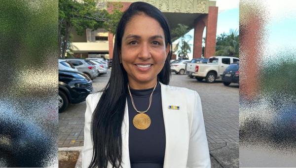 Deputada Vanda Monteiro é homenageada pela Polícia Militar do Tocantins e recebe Medalha Tiradentes