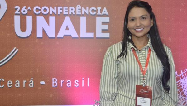 Deputada Vanda Monteiro participa da 26° Conferencia da Unale