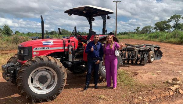 Deputado Carlos Gaguim fortalece agricultura em Cachoeirinha