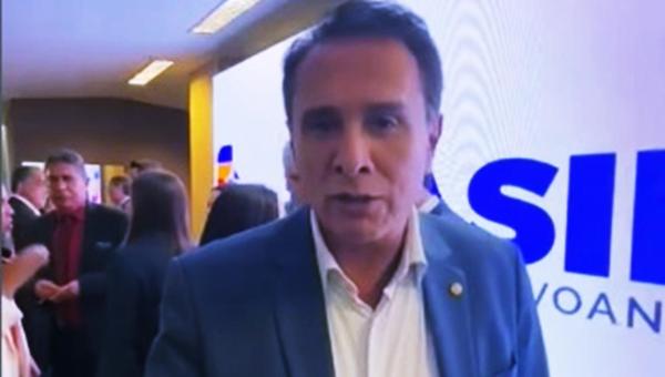Deputado Carlos Gaguim, em reunião com Ministro do Turismo Celso Sabino, apresenta potenciais turísticos do Tocantins 